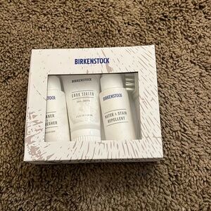 Birkenstock care kit with brush